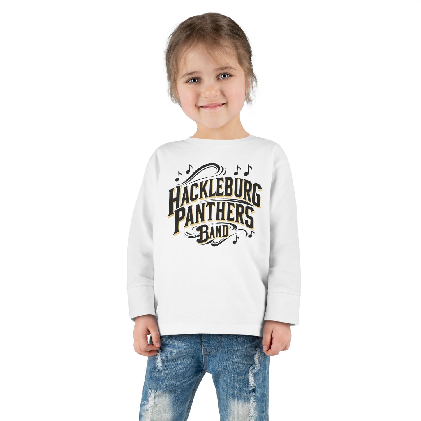 Toddler Long Sleeve Tee \ Hackleburg Panthers Band \ HPB1