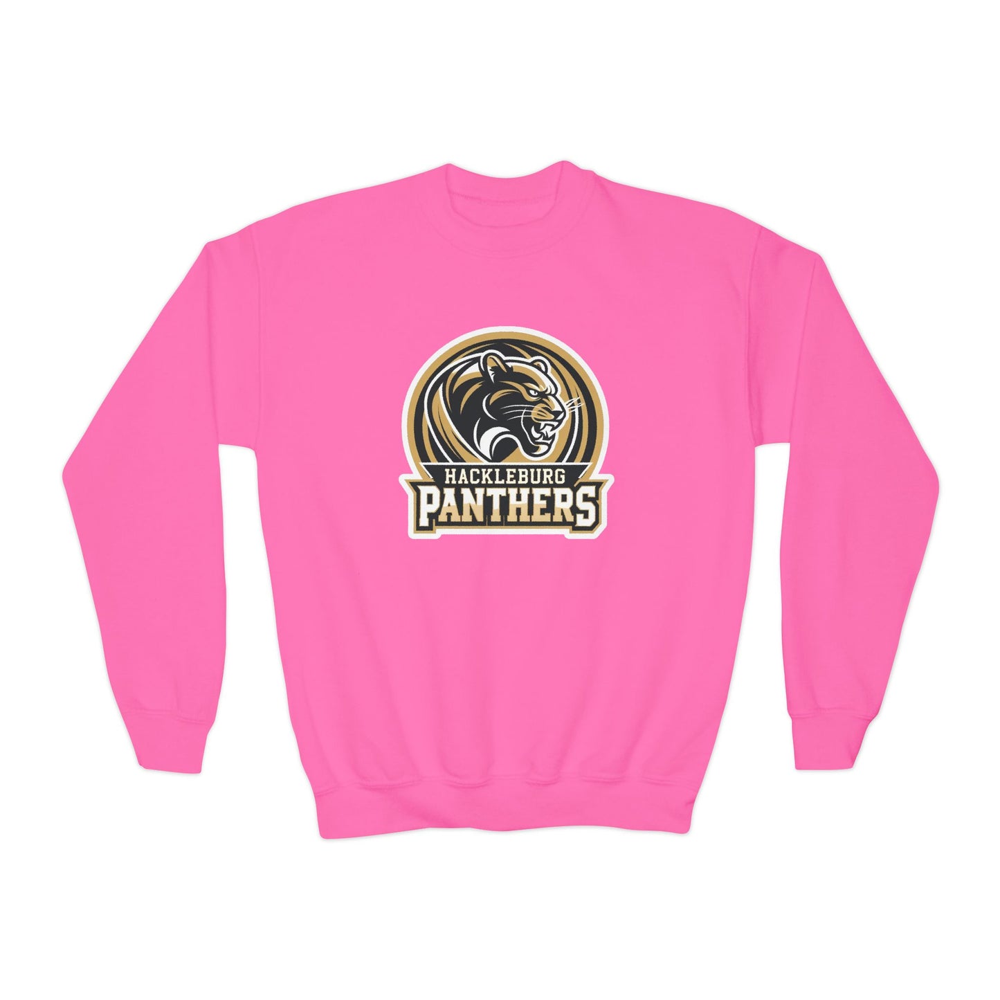 Youth Crewneck Sweatshirt \ Hackleburg Panthers \ HP2