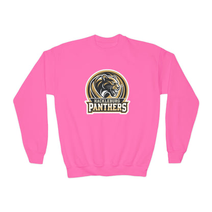 Youth Crewneck Sweatshirt \ Hackleburg Panthers \ HP2