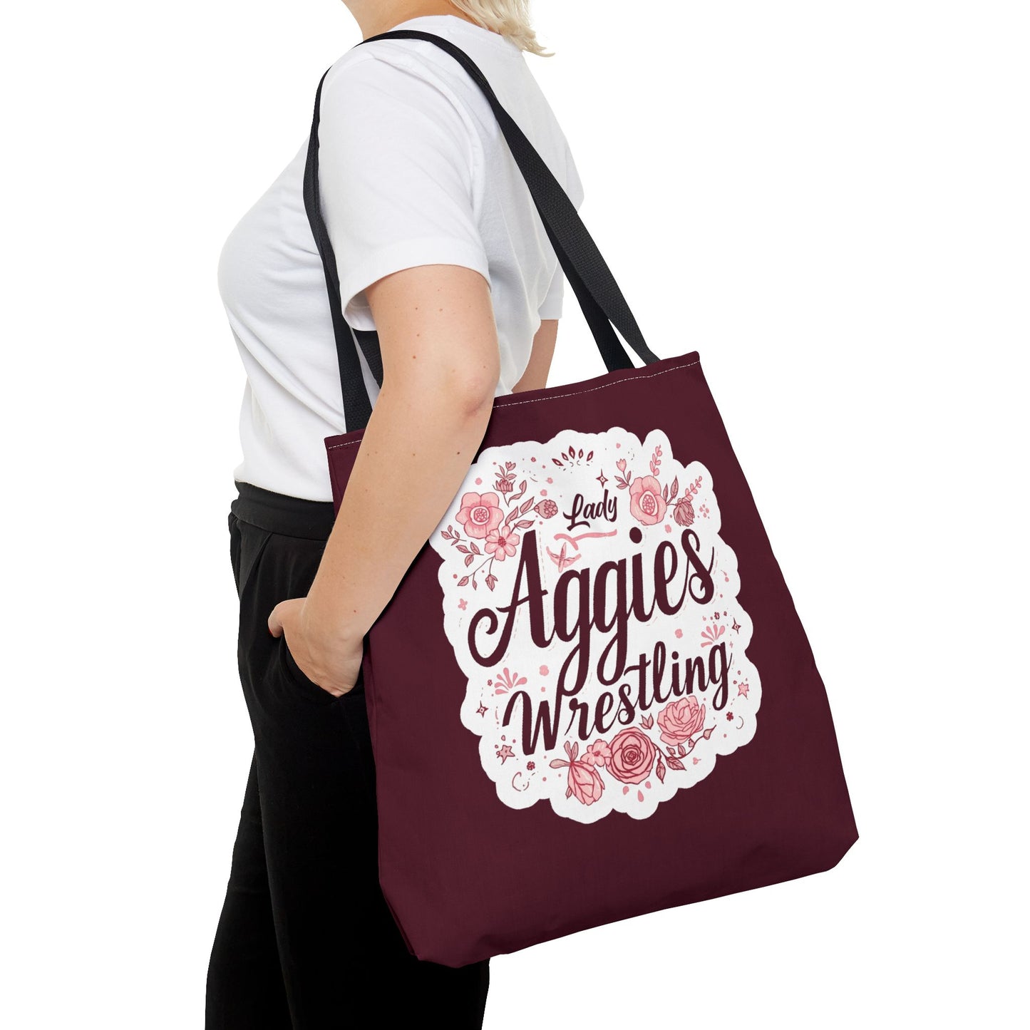 Tote Bag \ Hamilton Aggies Wrestling \ HAWG1