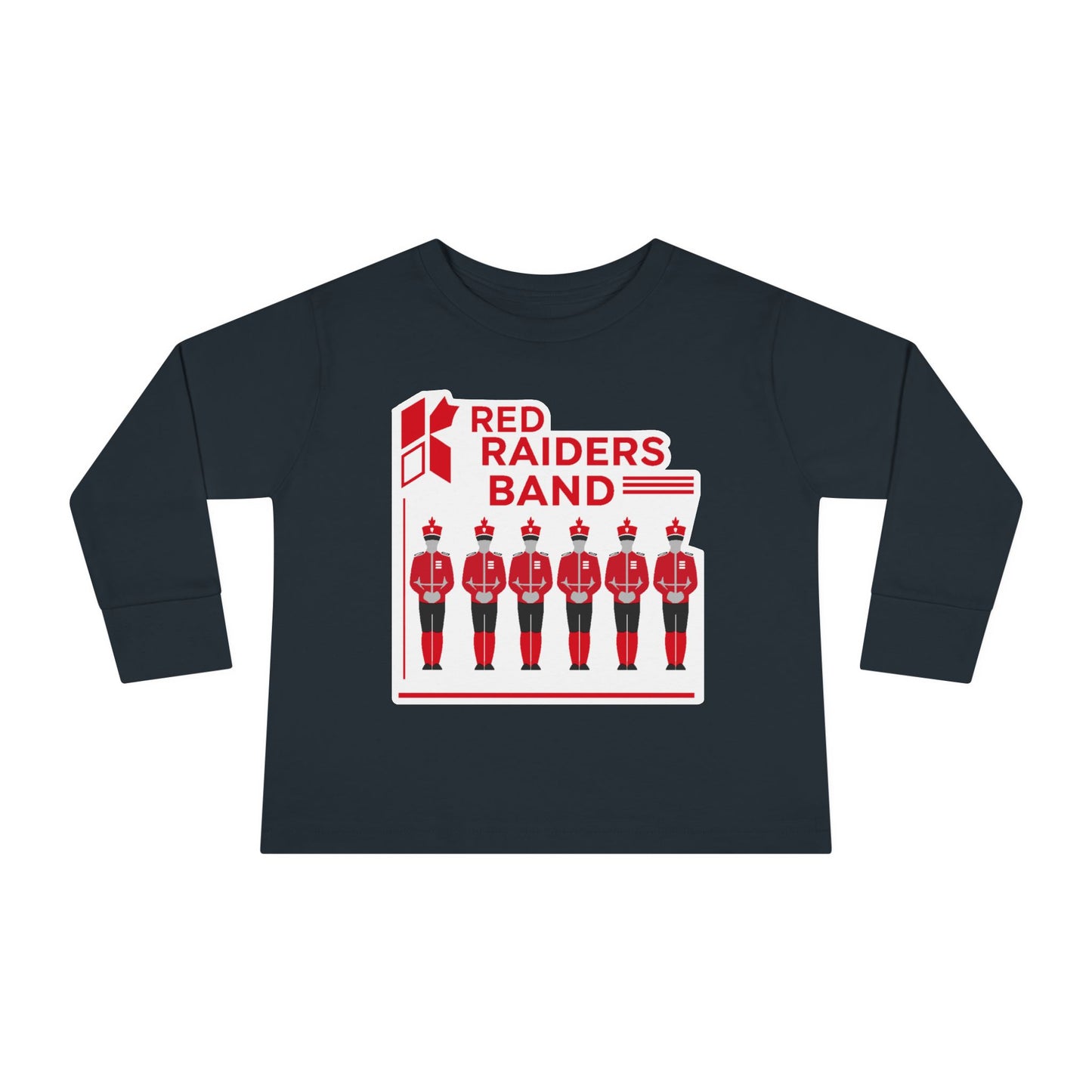 Toddler Long Sleeve Tee \ Marion County Red Raiders Band \ MCB1