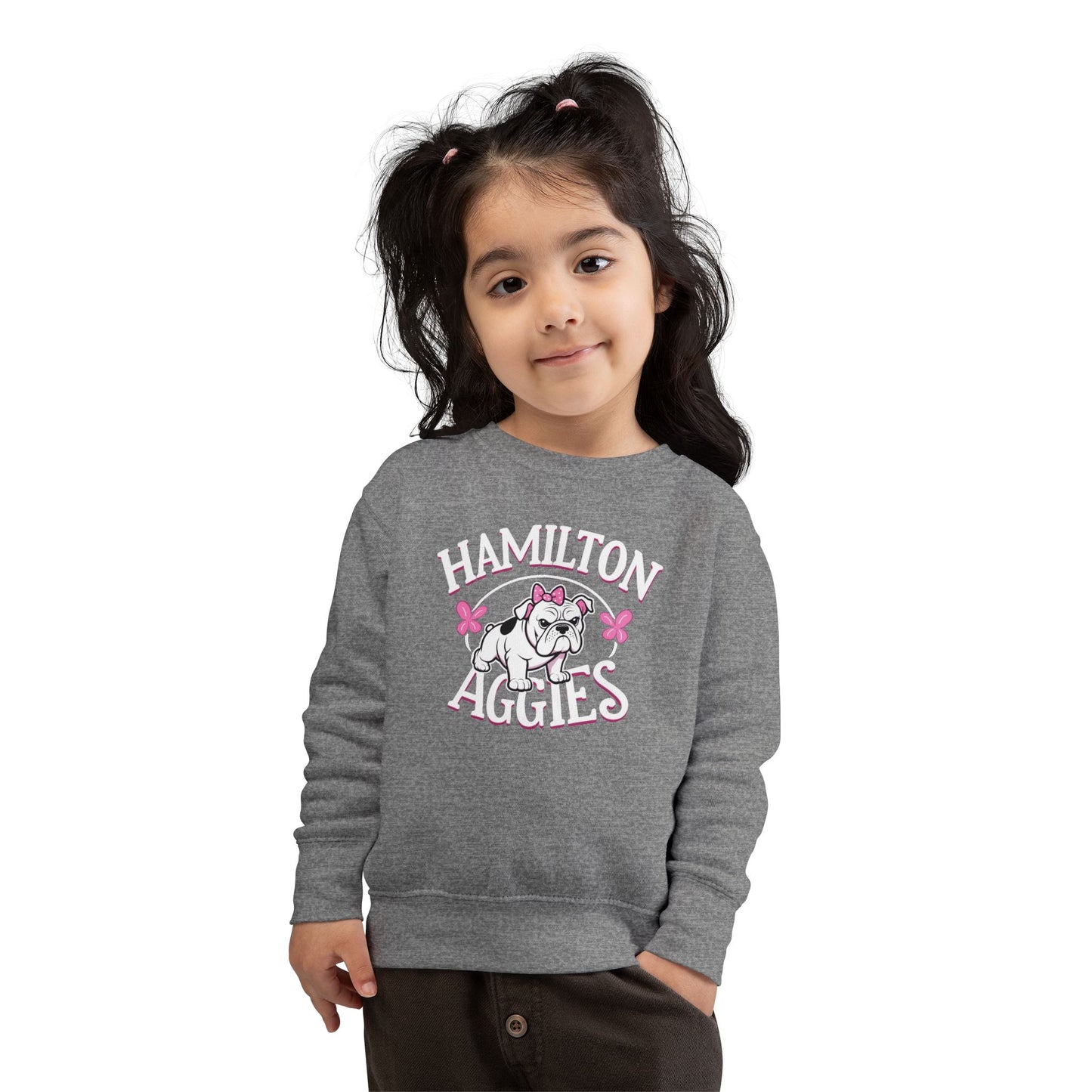 Toddler Crewneck Sweatshirt \ Hamilton Aggies \ HAG4