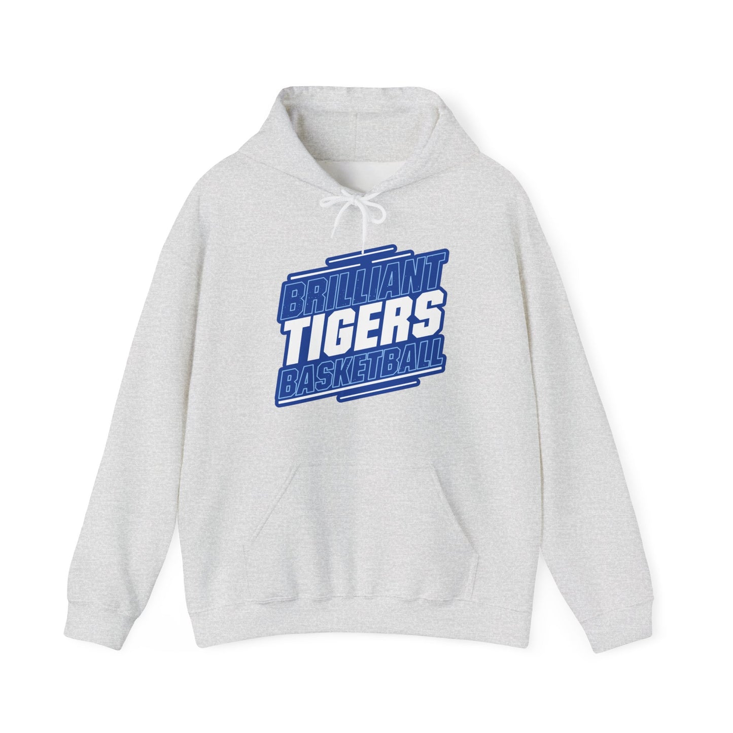 Adult Hoodie Sweatshirt \ Brilliant Tigers Basketball \ BTBK2