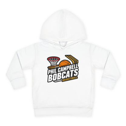 Toddler Hoodie Sweatshirt \ Phil Campbell Bobcats Basketball \ PCBBK1