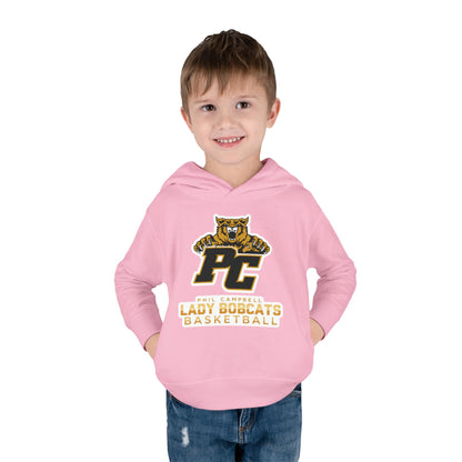 Toddler Hoodie Sweatshirt \ Phil Campbell Bobcats Basketball \ PCBBKG1