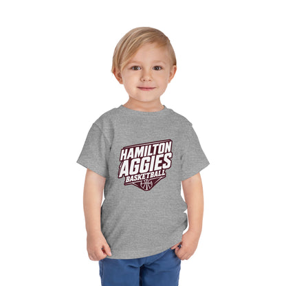 Toddler Tee \ Hamilton Aggies Basketball \ HABB2