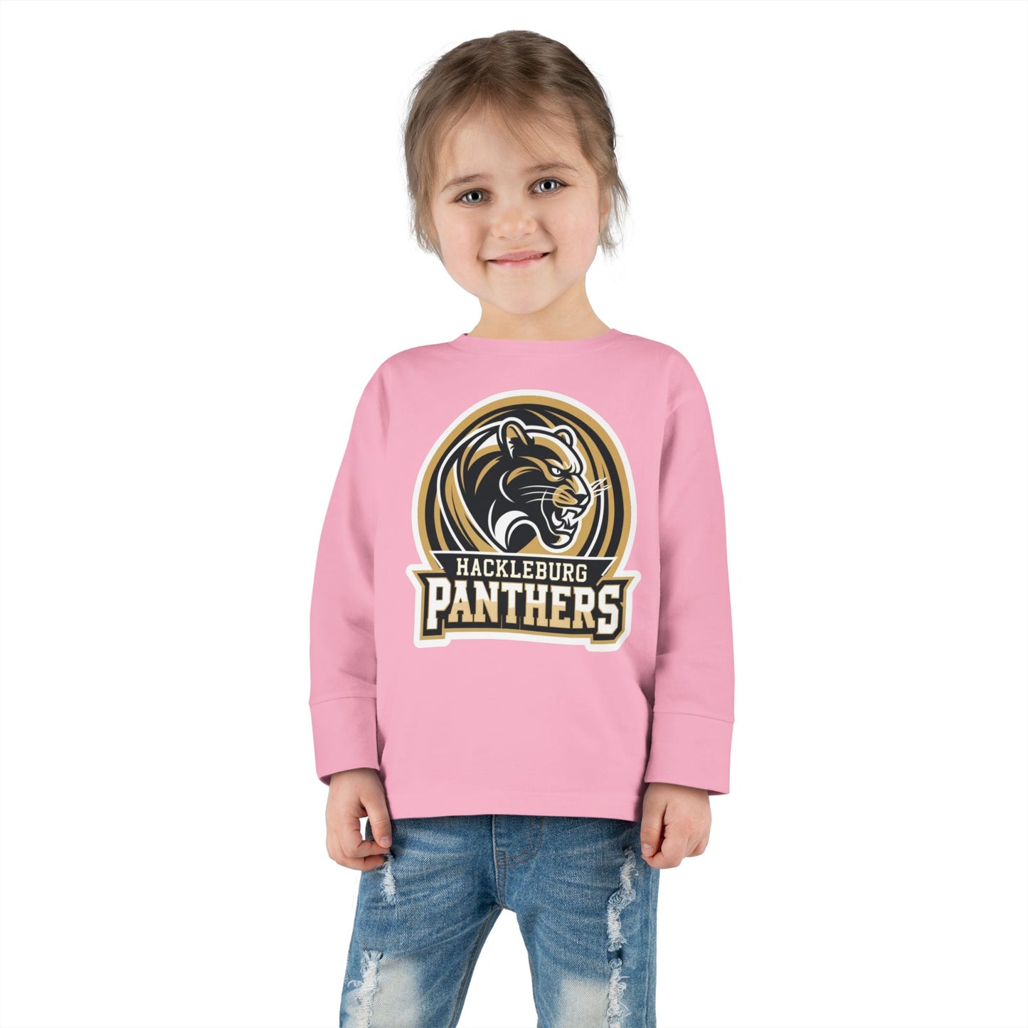 Toddler Long Sleeve Tee \ Hackleburg Panthers \ HP2