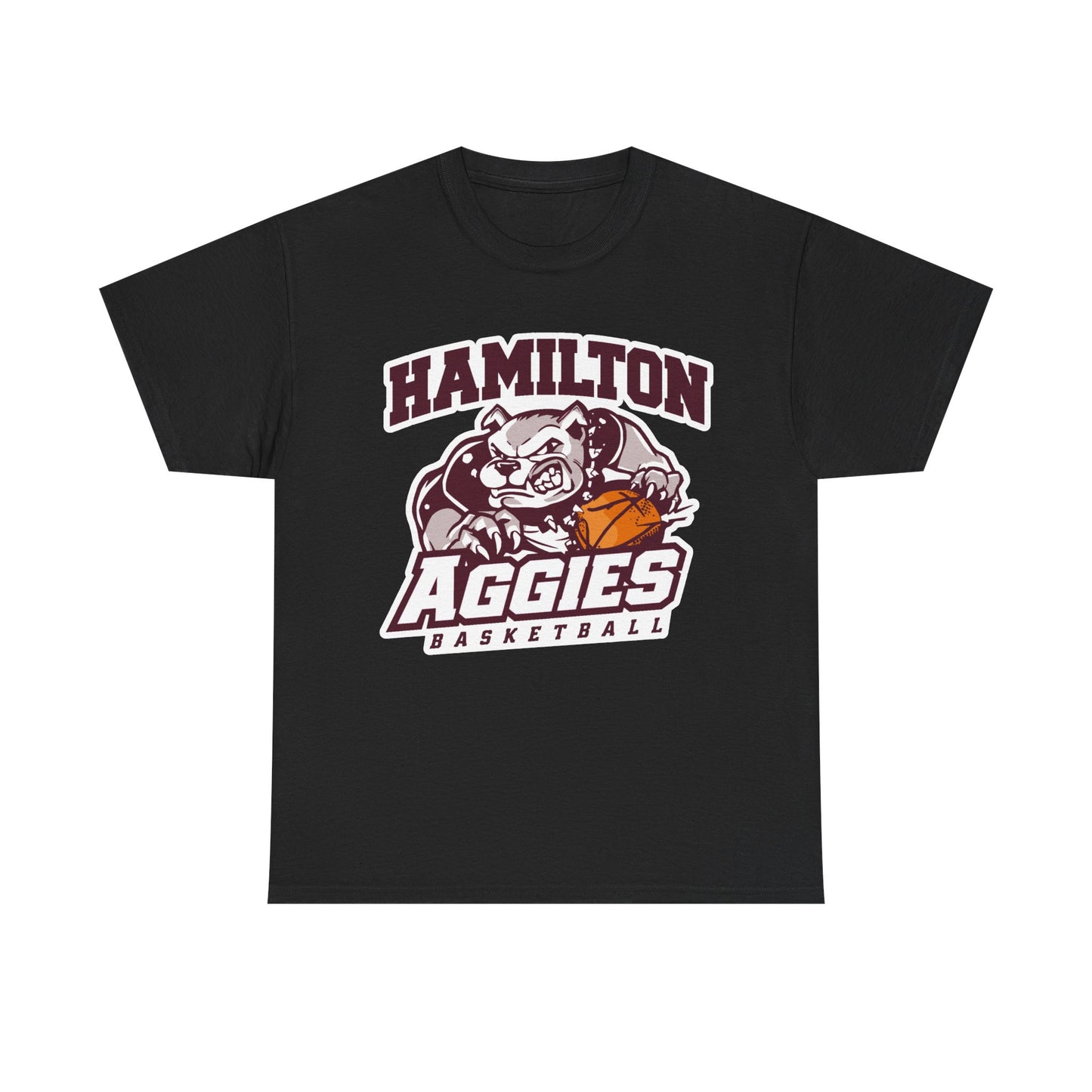 Adult Tee \ Hamilton Aggies Basketball \ HABB1