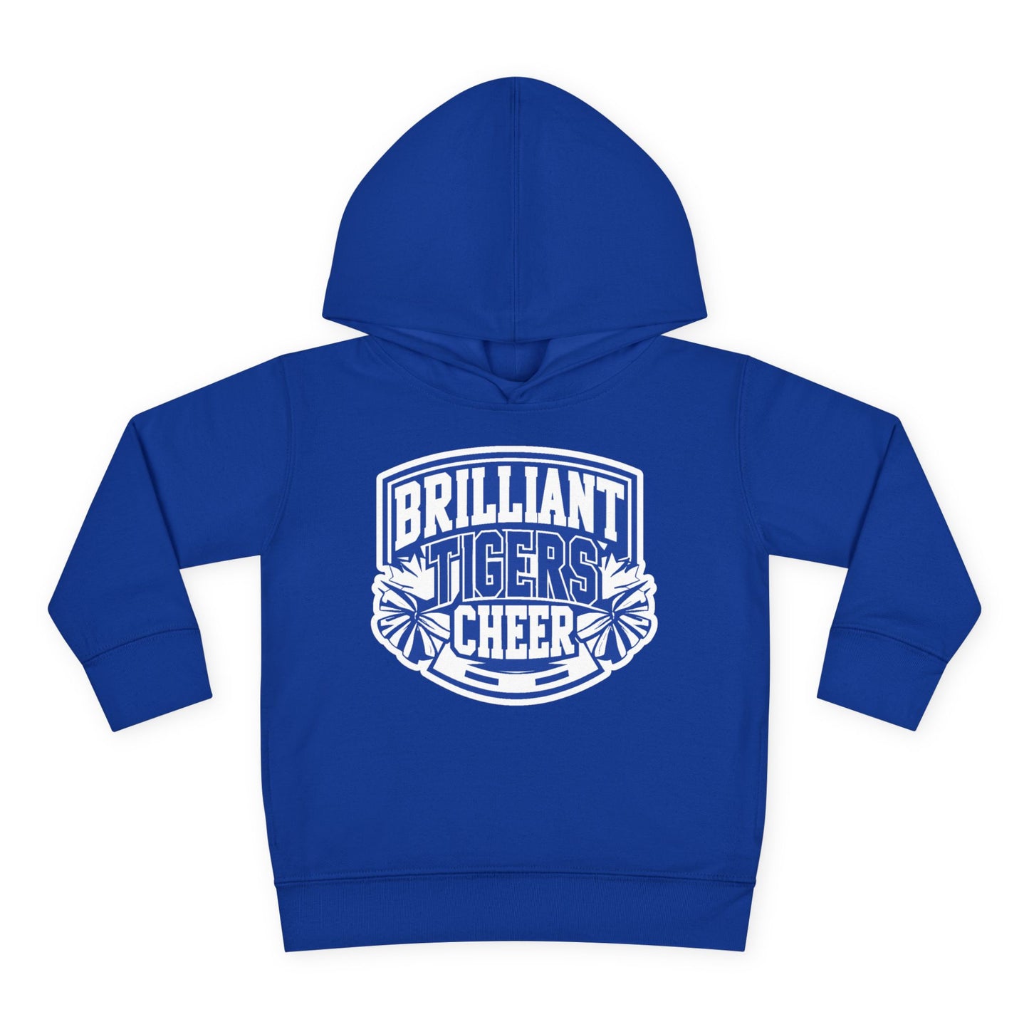 Toddler Hoodie Sweatshirt \ Brilliant Tigers Cheer \ BTC1
