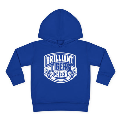 Toddler Hoodie Sweatshirt \ Brilliant Tigers Cheer \ BTC1