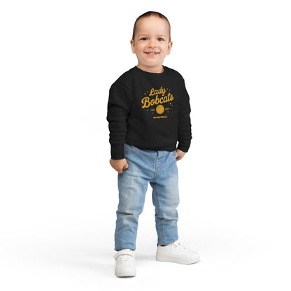 Toddler Crewneck Sweatshirt \ Phil Campbell Bobcats Basketball \ PCBBKG2