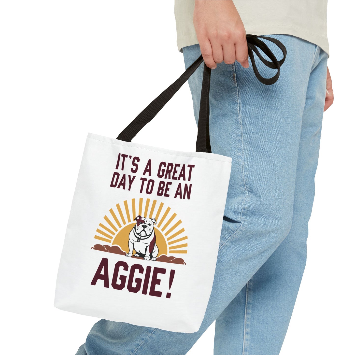 Tote Bag \ It's a Great Day to be an Aggie! \ GDA4