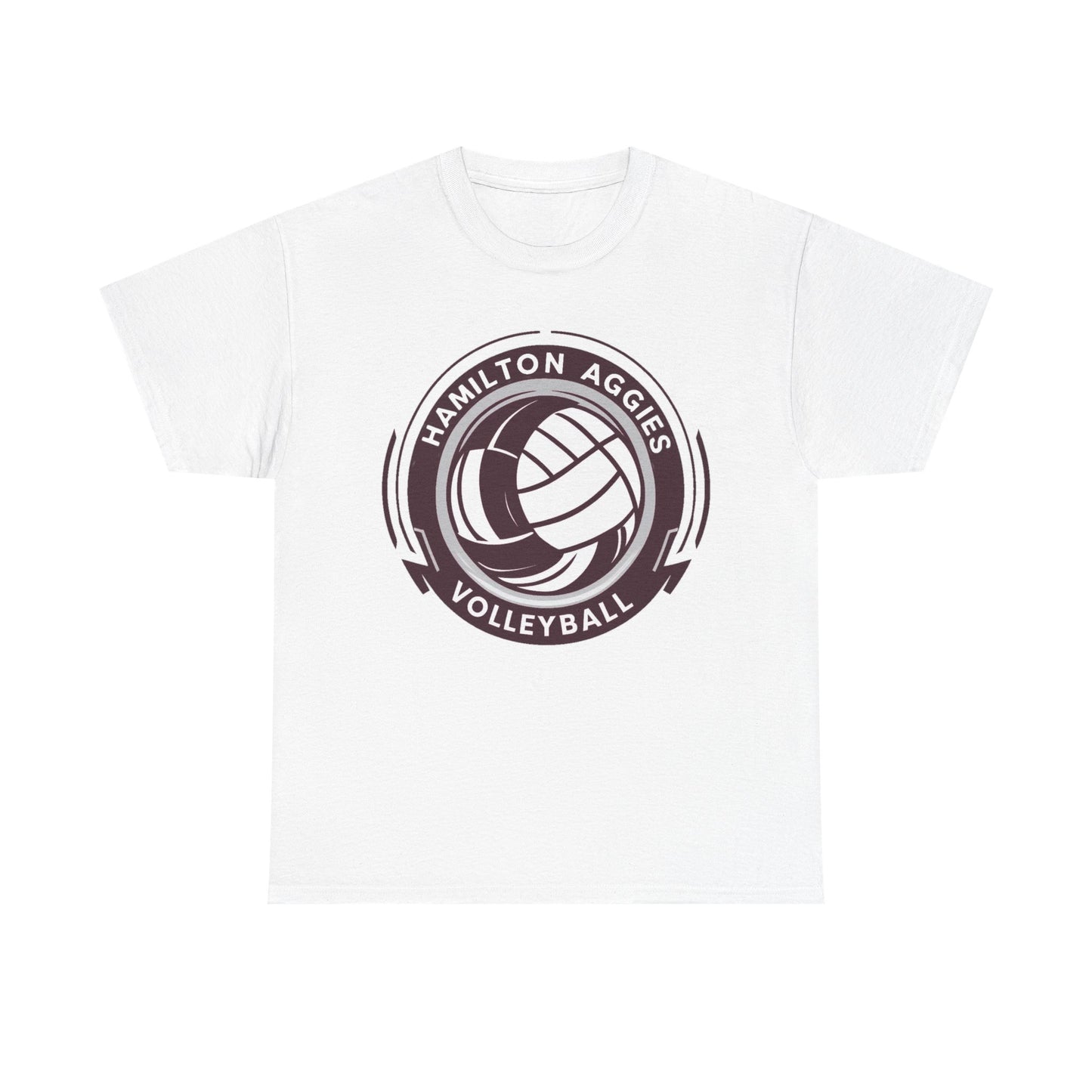 Adult Tee \ Hamilton Aggies Volleyball \ HAV1