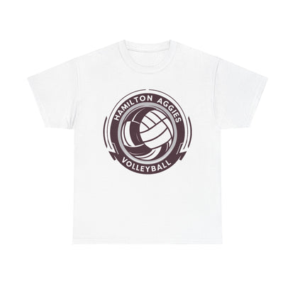 Adult Tee \ Hamilton Aggies Volleyball \ HAV1