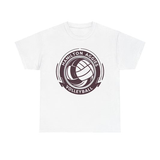 Adult Tee \ Hamilton Aggies Volleyball \ HAV1