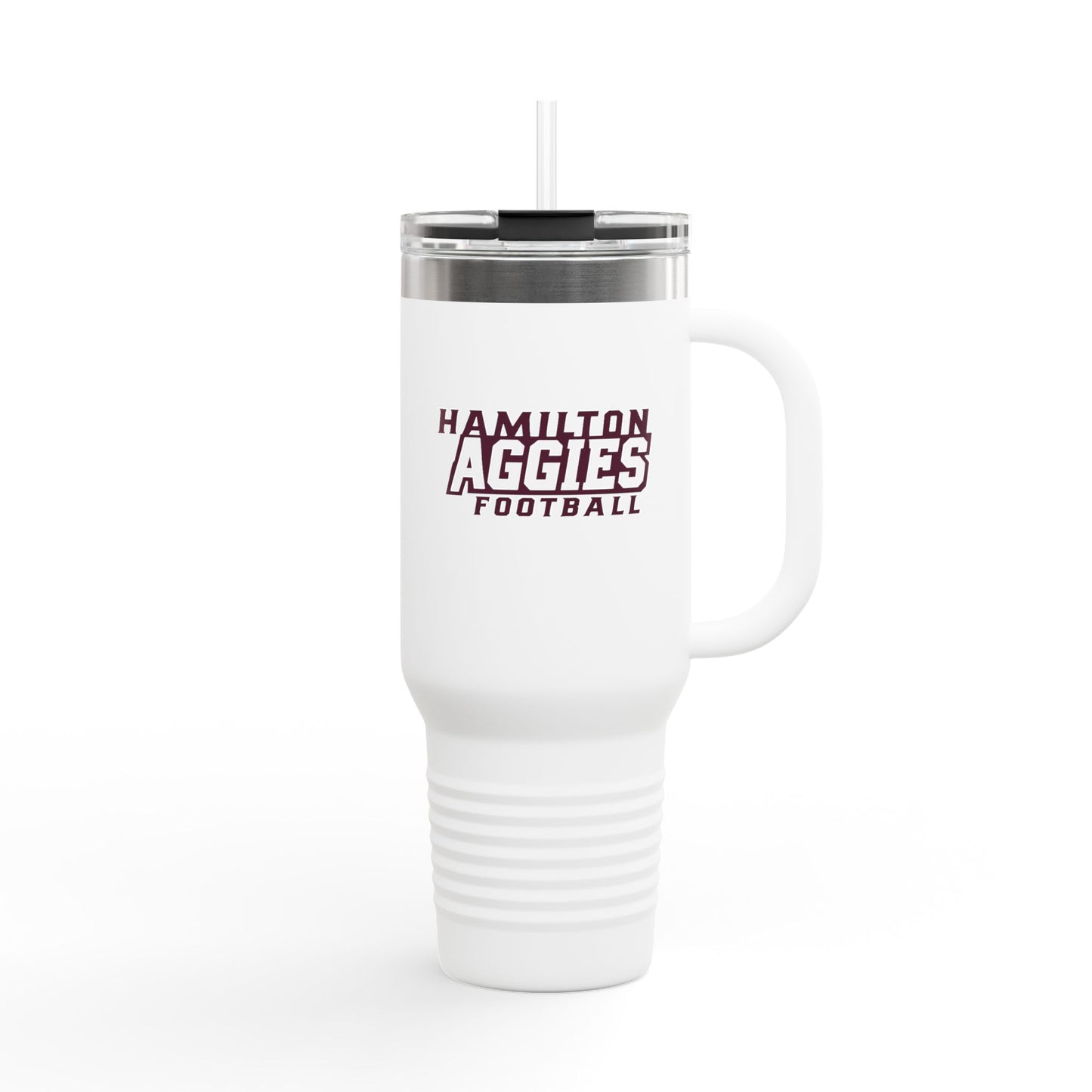 40oz Insulated Tumbler \ Hamilton Aggies Football \ HAF1