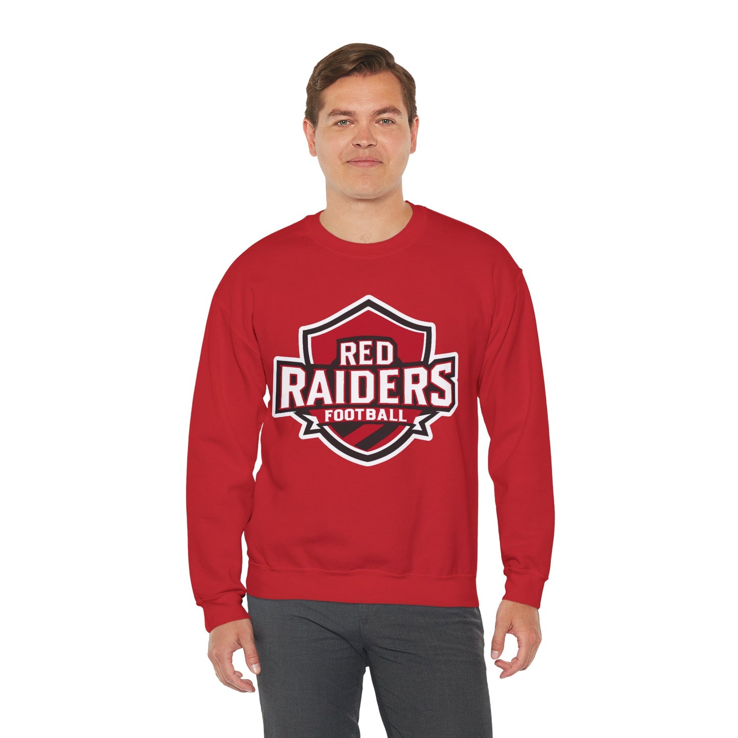 Adult Crewneck Sweatshirt \ Marion County Red Raiders Football \ MCF2