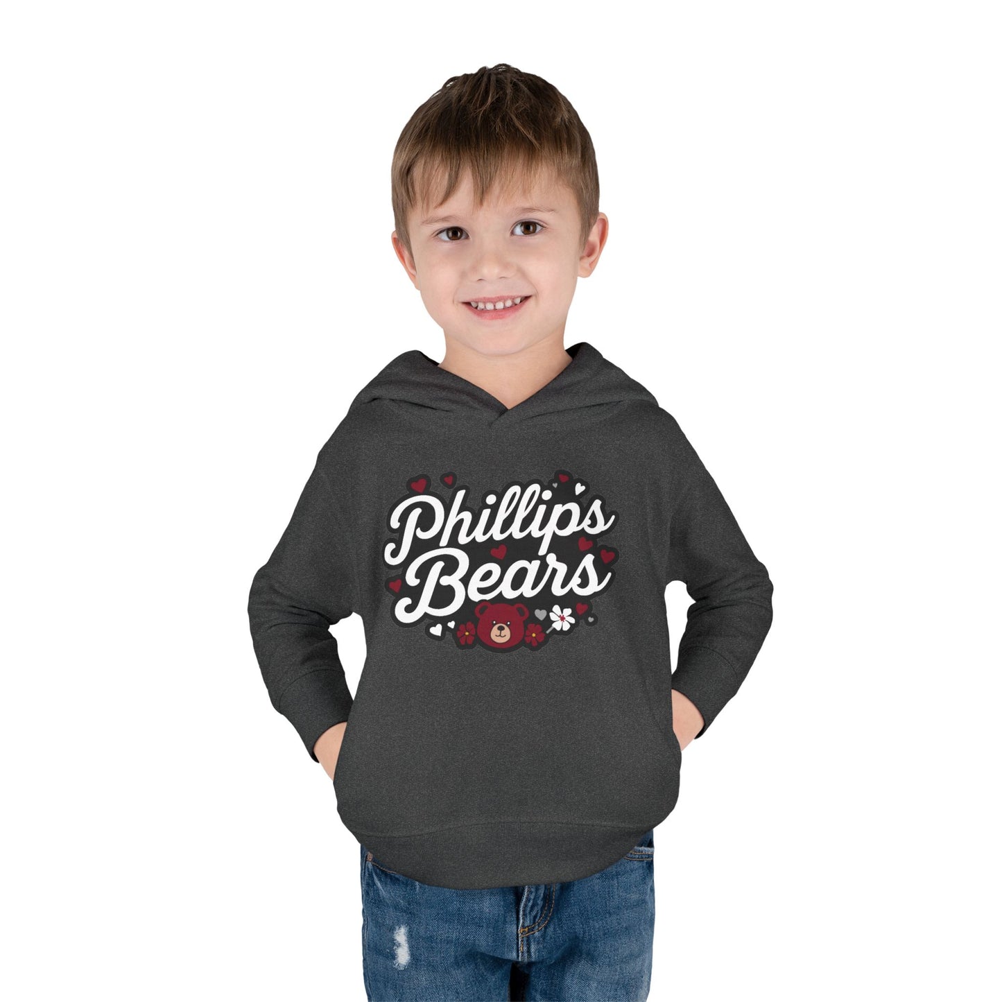 Toddler Hoodie Sweatshirt \ Phillip's Bears \ PBG1