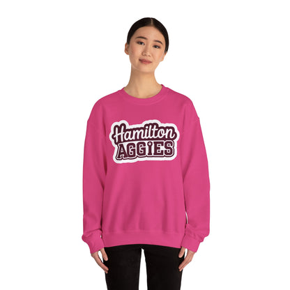 Adult Crewneck Sweatshirt \ Hamilton Aggies \ HAG2