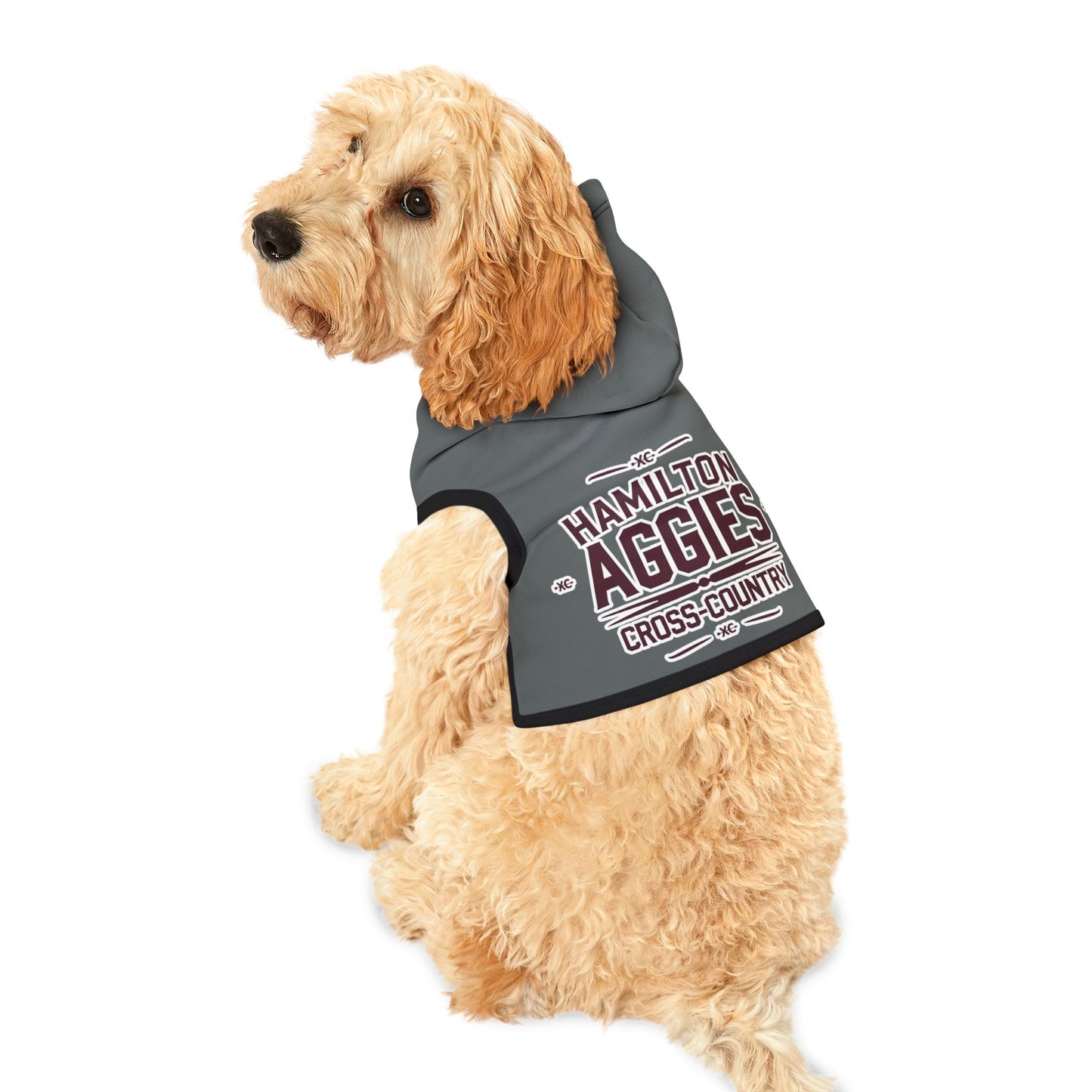 Pet Hoodie \ Hamilton Aggies Cross-Country \ HCC1