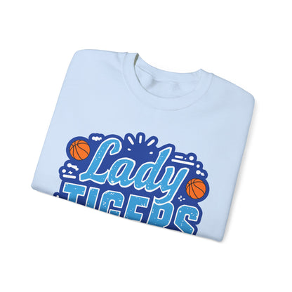 Adult Crewneck Sweatshirt \ Brilliant Tigers Basketball \ BTBKG1
