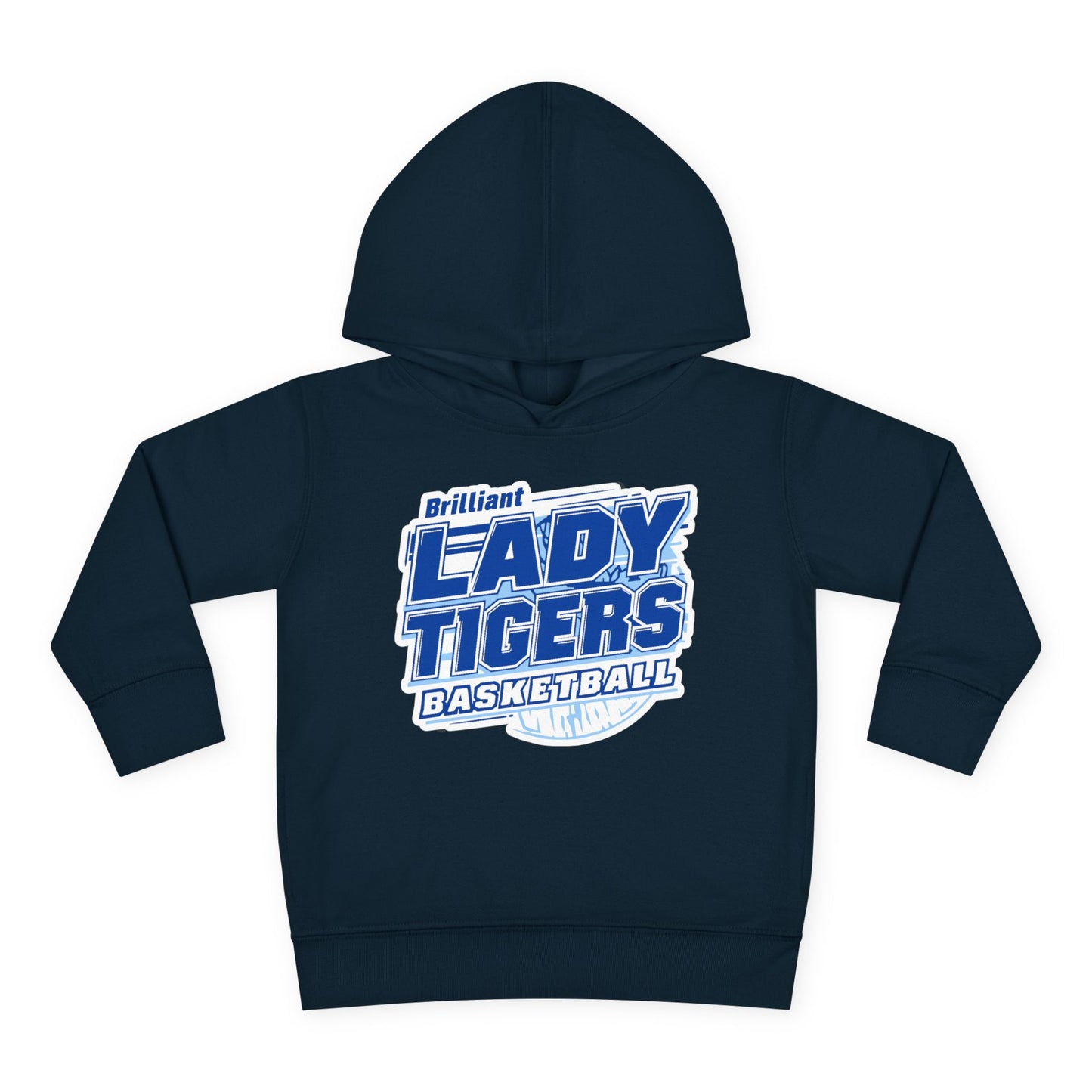 Toddler Hoodie Sweatshirt \ Brilliant Tigers Basketball \ BTBKG2