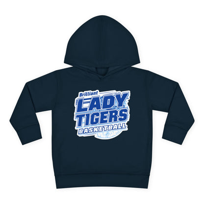 Toddler Hoodie Sweatshirt \ Brilliant Tigers Basketball \ BTBKG2