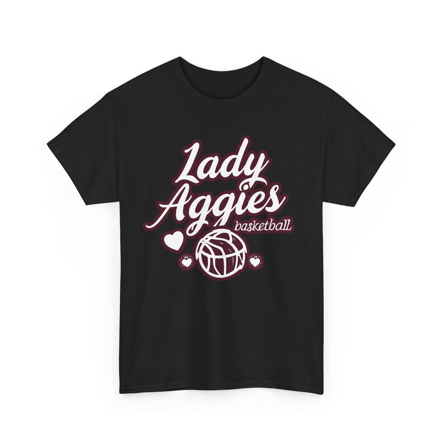 Adult Tee \ Hamilton Aggies Basketball \ HABBG2