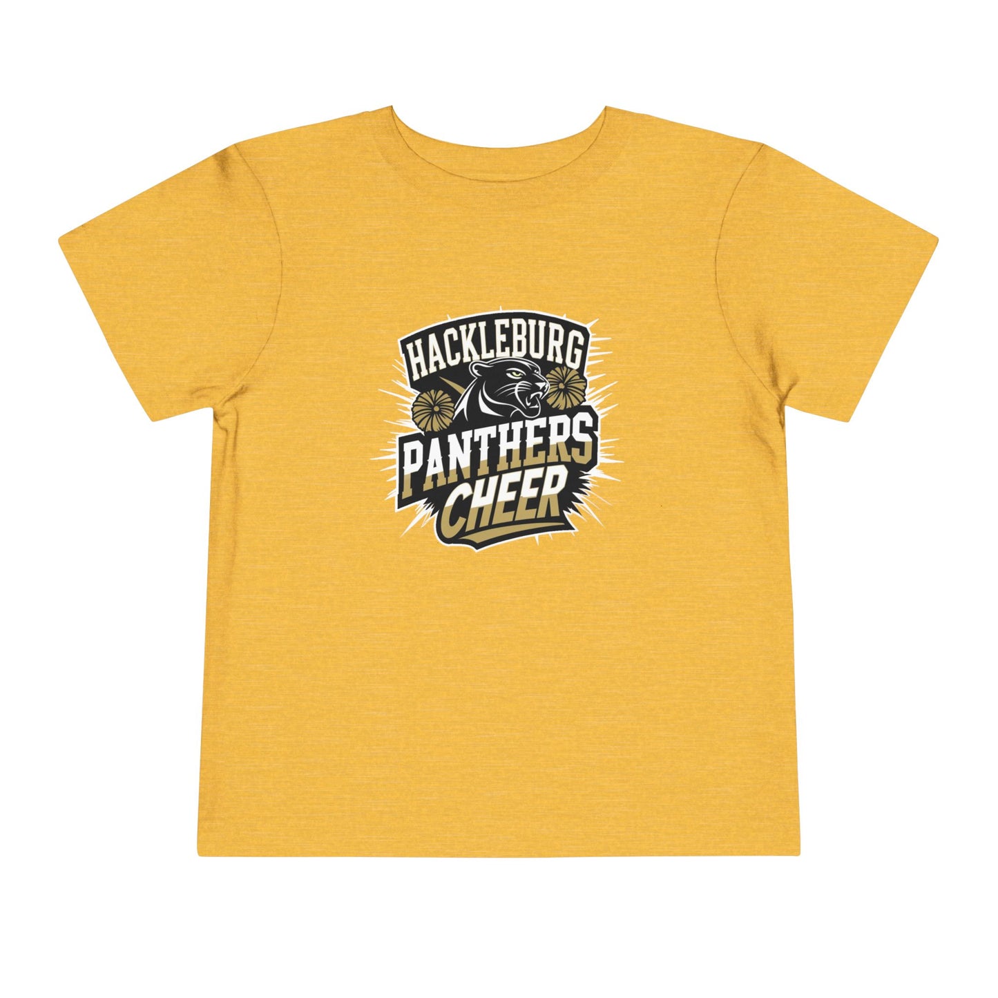 Toddler Tee \ Hackleburg Panthers Cheer \ HPC1