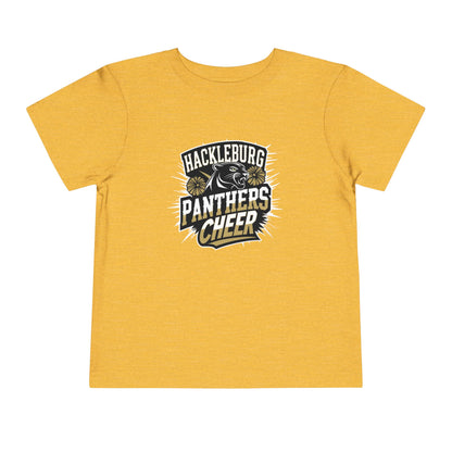 Toddler Tee \ Hackleburg Panthers Cheer \ HPC1