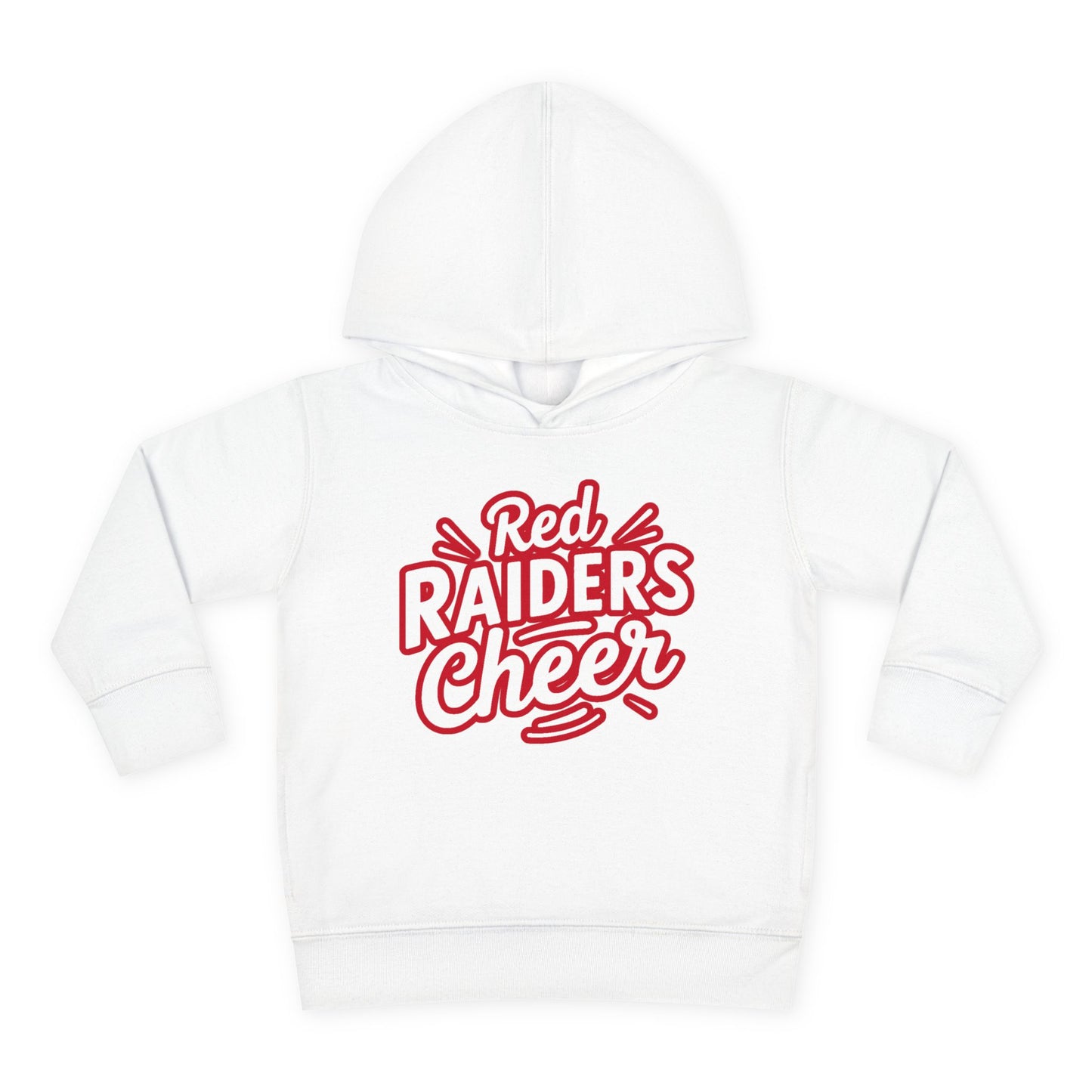 Toddler Hoodie Sweatshirt \ Marion County Red Raiders Cheer \ MCC1