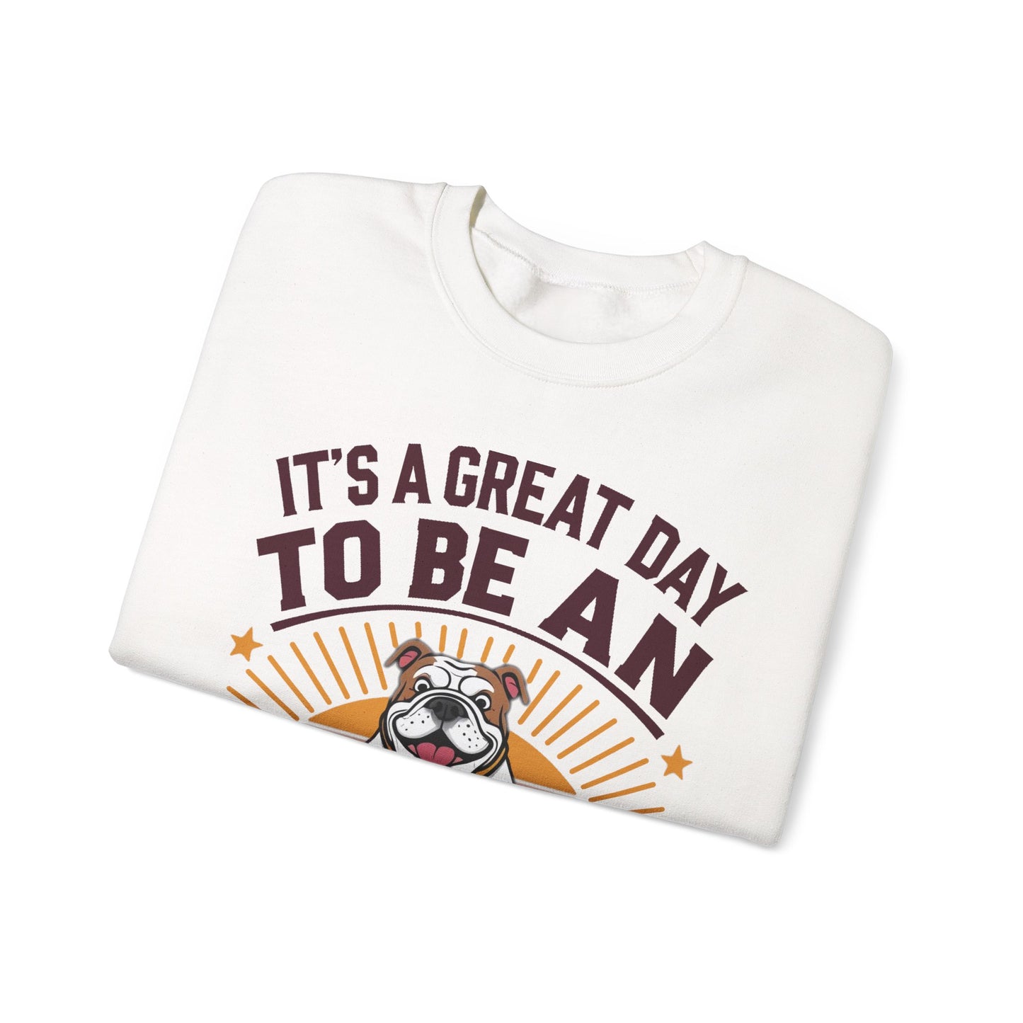 Adult Crewneck Sweatshirt \ It's a Great Day to be an Aggie! \ GDA3