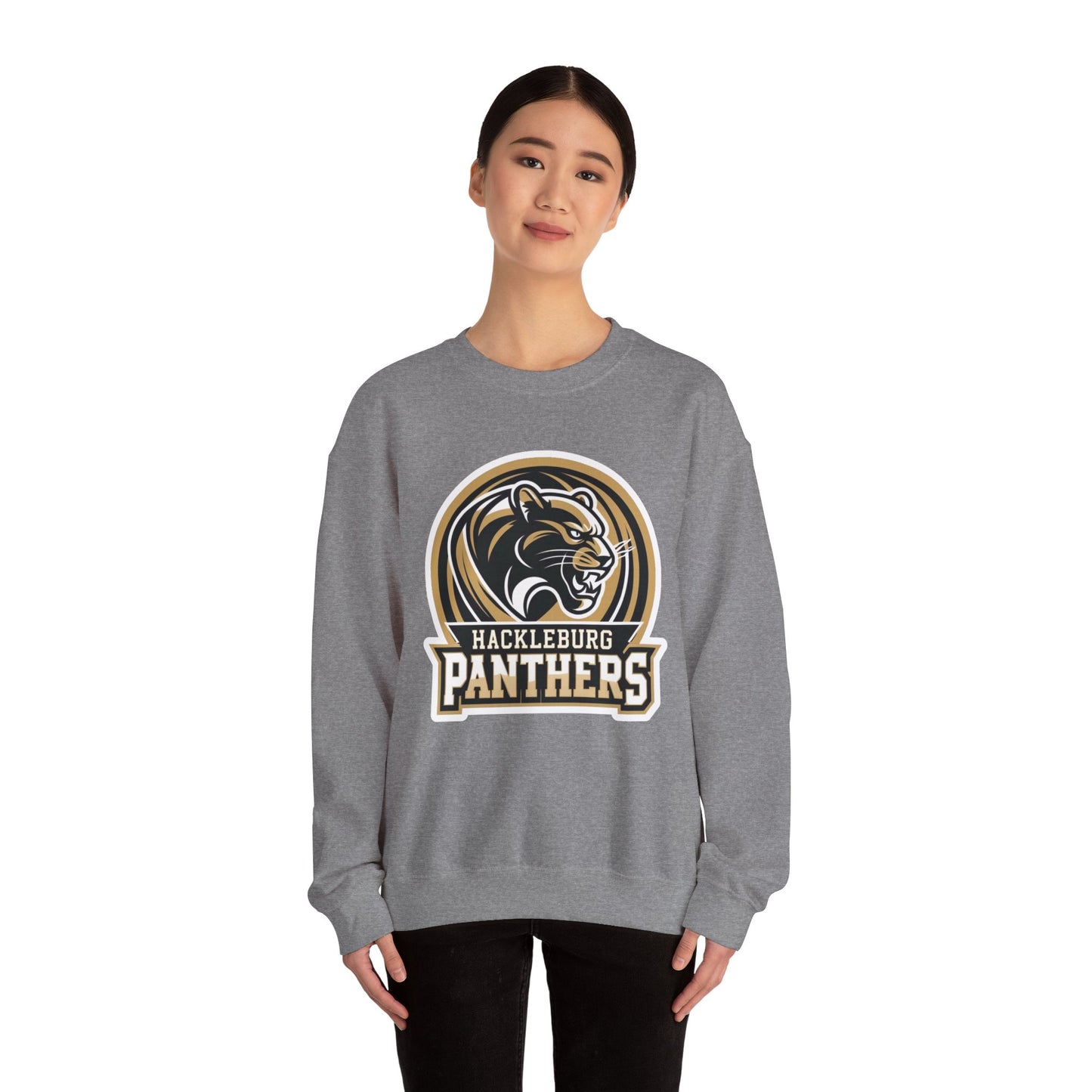 Adult Crewneck Sweatshirt \ Hackleburg Panthers \ HP2