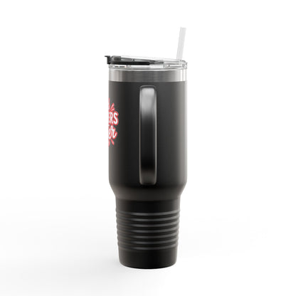 40oz Insulated Tumbler \ Marion County Red Raiders Cheer \ MCC1