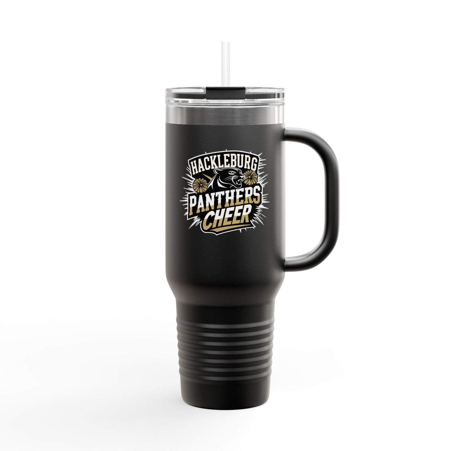 40oz Insulated Tumbler \ Hackleburg Panthers Cheer \ HPC1