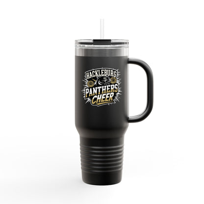 40oz Insulated Tumbler \ Hackleburg Panthers Cheer \ HPC1