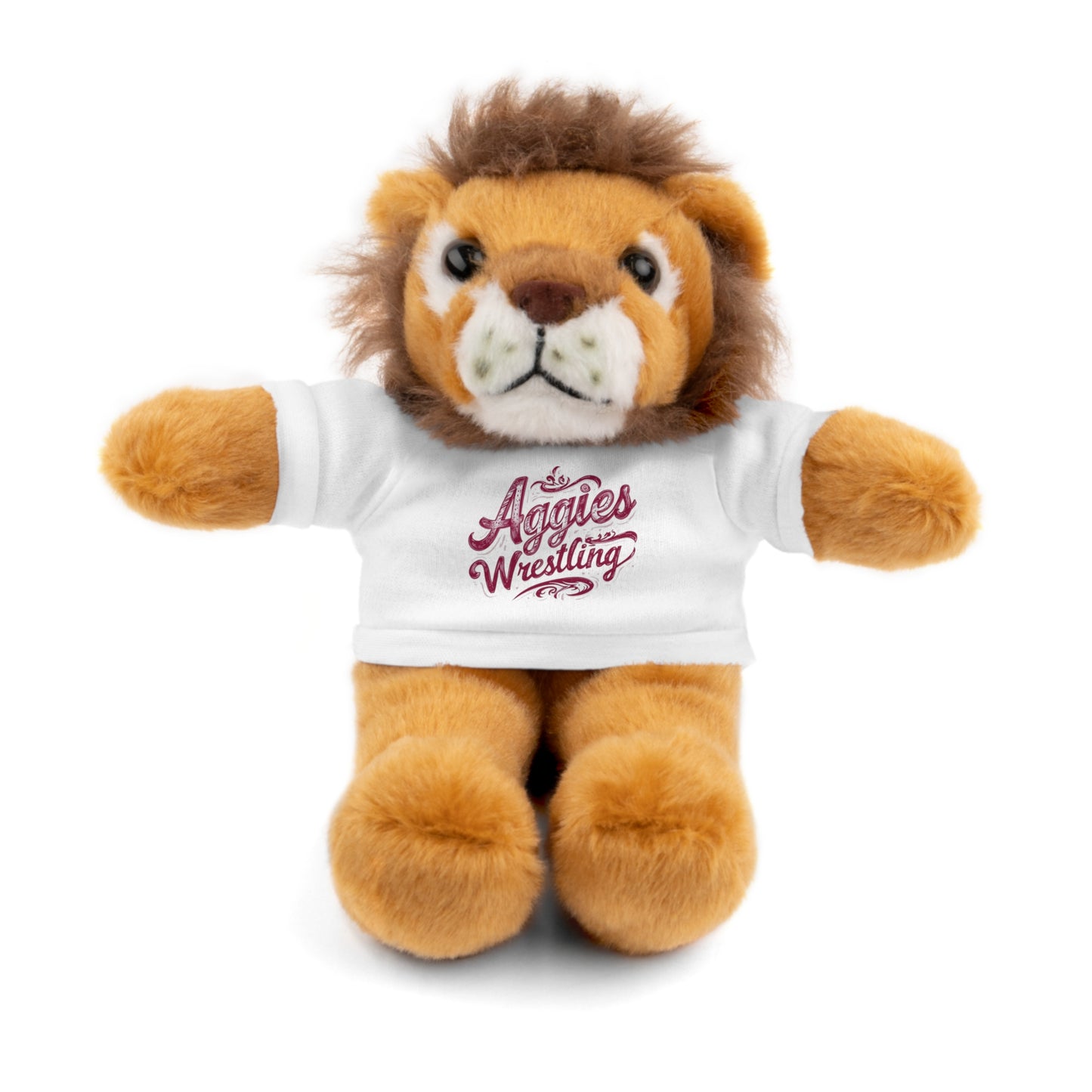 Stuffed Animal with Tee \ Hamilton Aggies Wrestling \ HAWG2