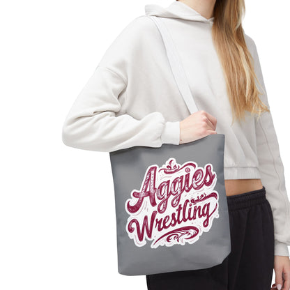 Tote Bag \ Hamilton Aggies Wrestling \ HAWG2