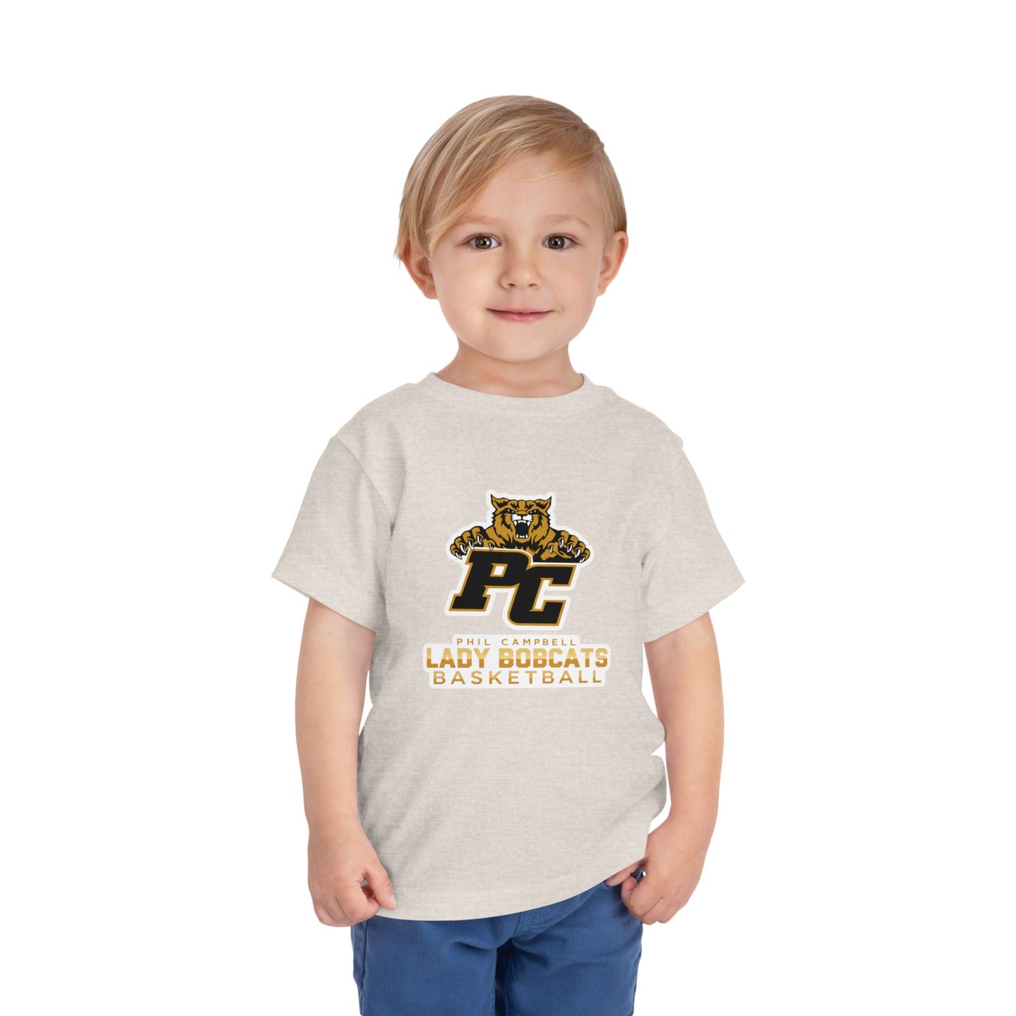Toddler Tee \ Phil Campbell Bobcats Basketball \ PCBBKG1