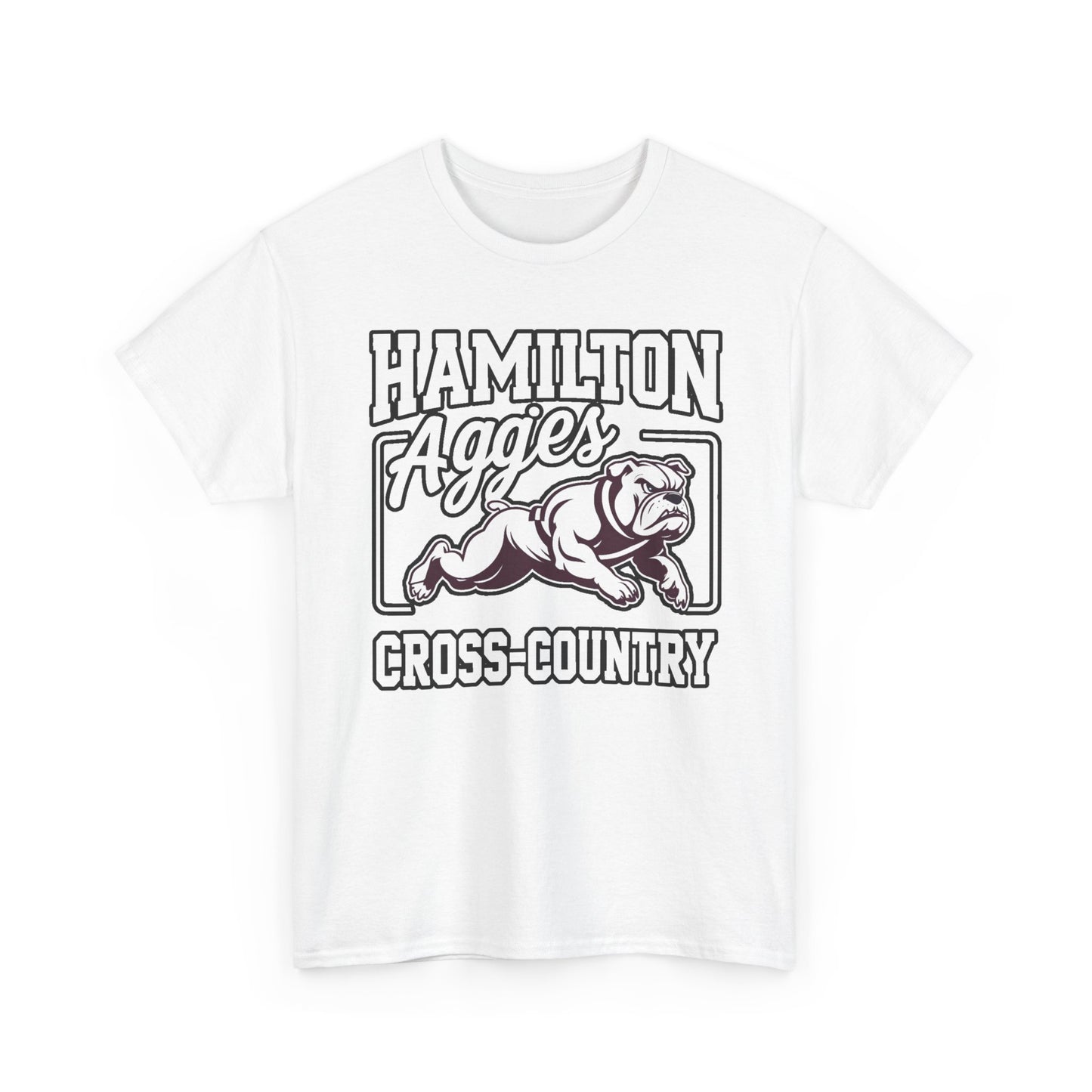 Adult Tee \ Hamilton Aggies Cross-Country \ HCC2