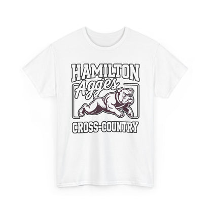 Adult Tee \ Hamilton Aggies Cross-Country \ HCC2