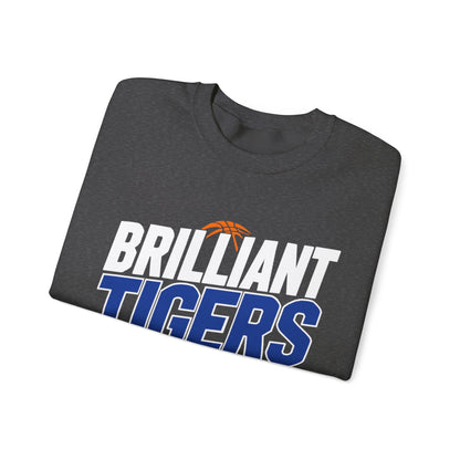 Adult Crewneck Sweatshirt \ Brilliant Tigers Basketball \ BTBK1