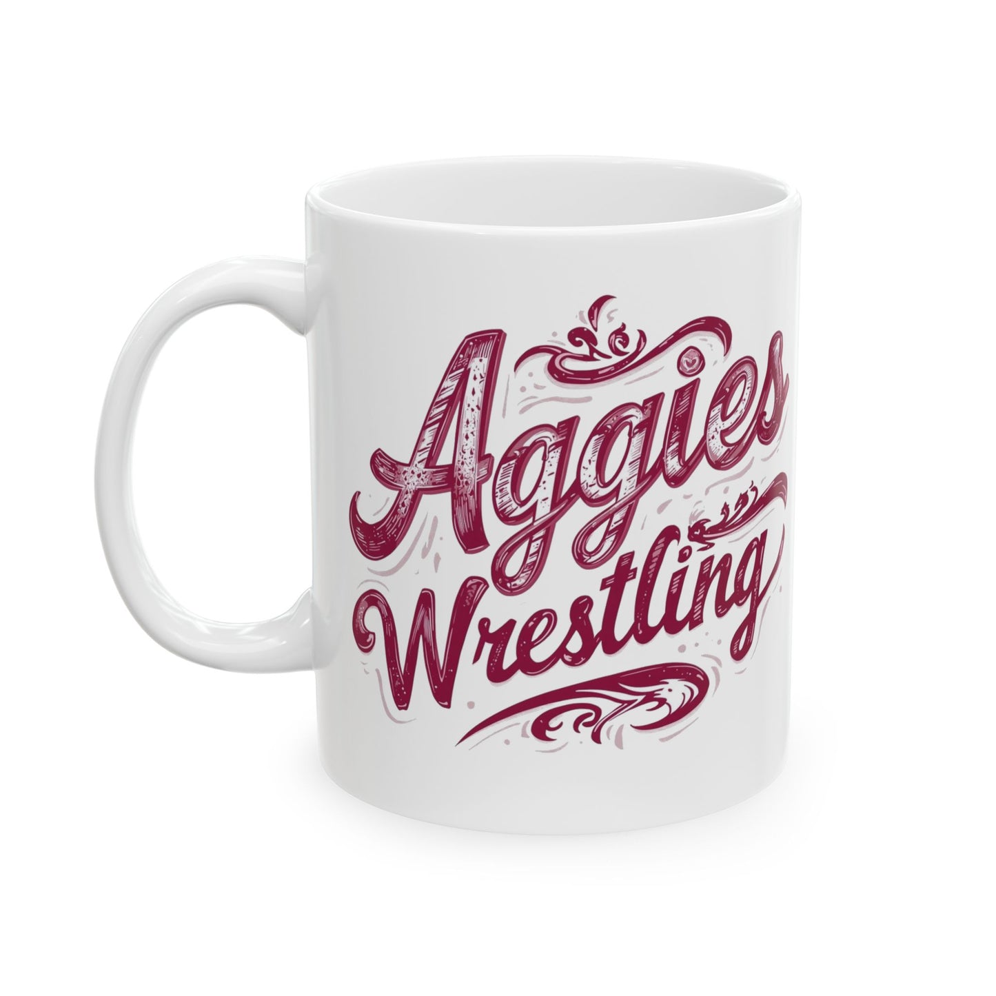 Coffee Mug \ Hamilton Aggies Wrestling \ HAWG2