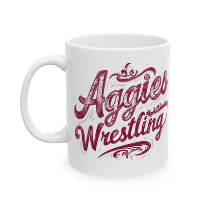 Coffee Mug \ Hamilton Aggies Wrestling \ HAWG2