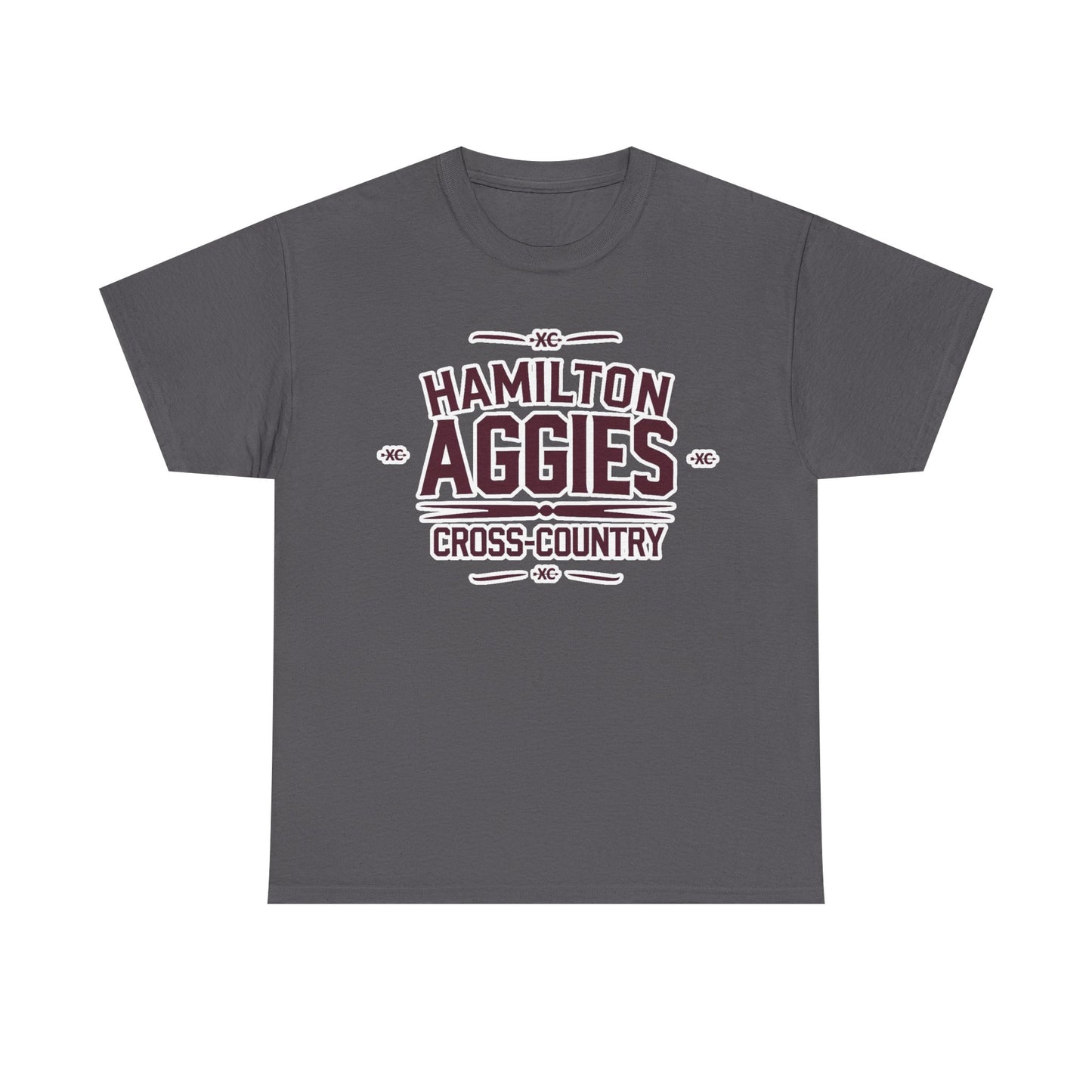 Adult Tee \ Hamilton Aggies Cross-Country \ HCC1