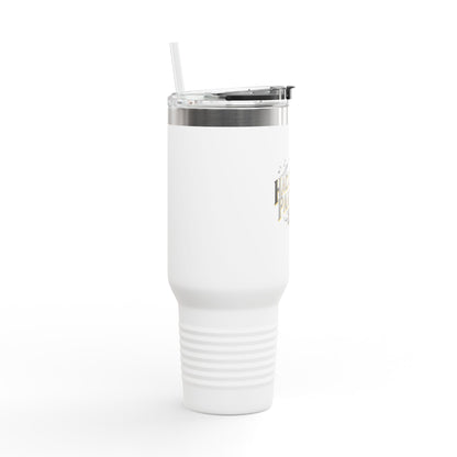 40oz Insulated Tumbler \ Hackleburg Panthers Band \ HPB1
