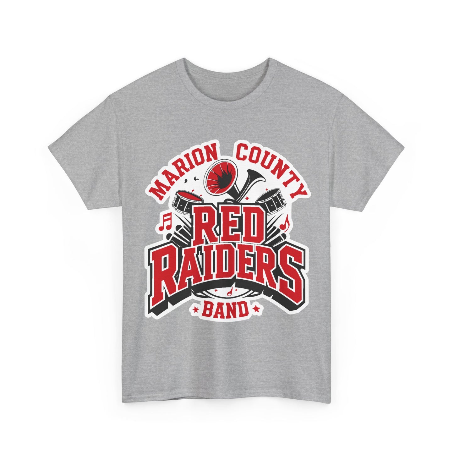 Adult Tee \ Marion County Red Raiders Band \ MCB2
