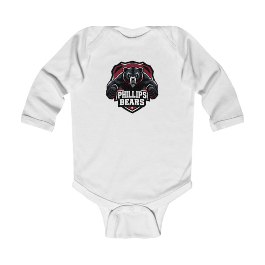 Long Sleeve Baby Bodysuit \ Phillips Bears \ PB2