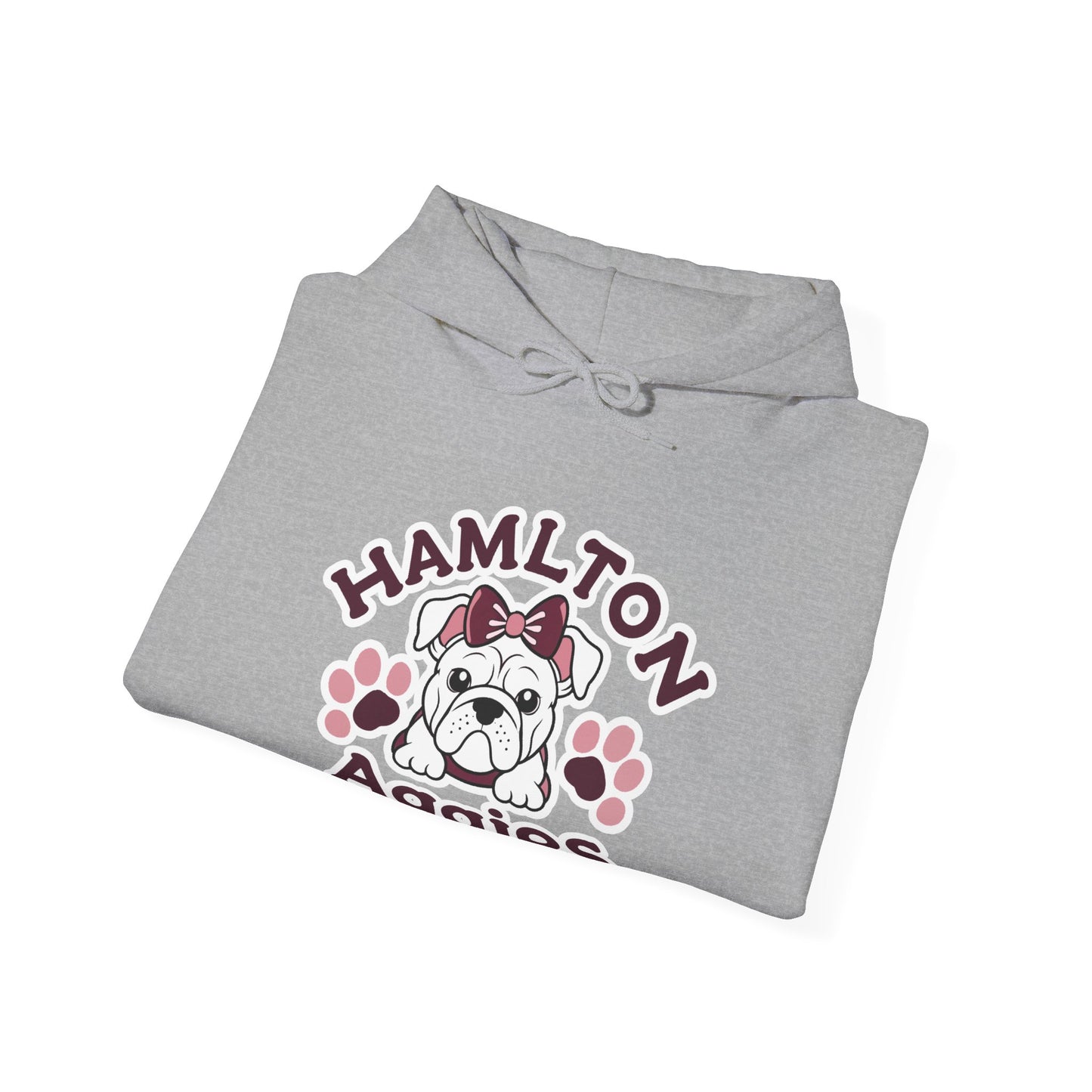 Adult Hoodie Sweatshirt \ Hamilton Aggies \ HAG3