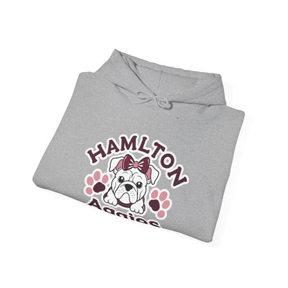 Adult Hoodie Sweatshirt \ Hamilton Aggies \ HAG3
